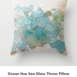 Brand New Sea Glass Pillow Set